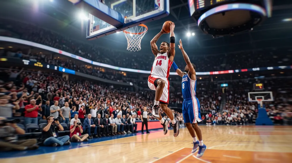 AI-generated basketball with Lens Imitation